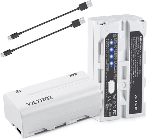 Amazon Viltrox Np F Battery Mah Replacement Battery For