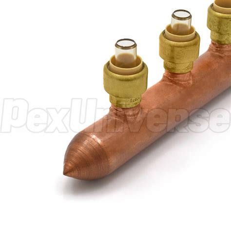 Sioux Chief 4 Port 12 Push To Connect Closed Copper Manifold