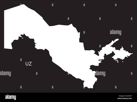 Uzbekistan Map Hi Res Stock Photography And Images Alamy