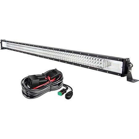 Amazon Willpower 52 Inch 675W Straight LED Light Bar 7D Lens Spot