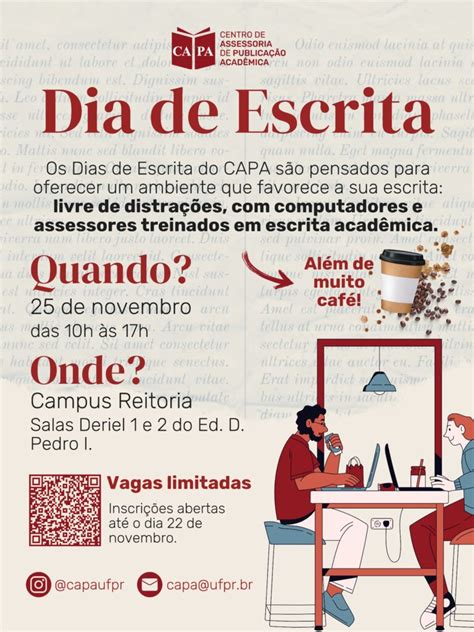 Capa Ufpr Promove Encontro Para Escrita Acad Mica Universidade