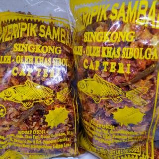 Jual Kg Keripik Sibolga Cap Teri Enak Renyah Termurah Indonesia