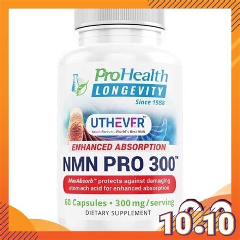 Nmn Pro 300™ Enhanced Absorption Featuring Uthever® Nmn 60 Capsules