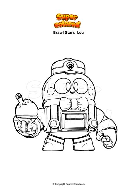 Brawl Stars El Primo Coloring Page Printable Porn Sex Picture