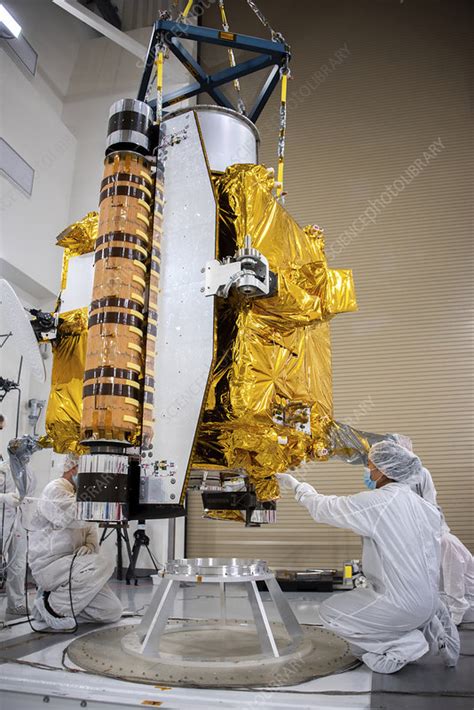 NASA DART spacecraft launch preparation - Stock Image - C054/3814 - Science Photo Library