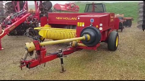 New Holland 575 Conventional Baler Tour From Agri Linc Youtube