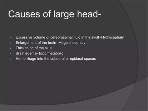 Approach To Macrocephaly Large Head Megalencephaly Causes Etiology