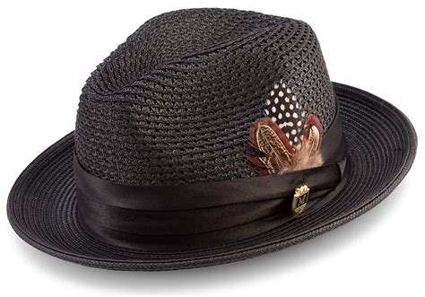 Montique Mens Braided Pinch Fedora Hat H24 In 2023 Hats For Men