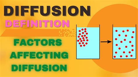 WHAT IS DIFFUSION FACTORS AFFECTING DIFFUSION YouTube