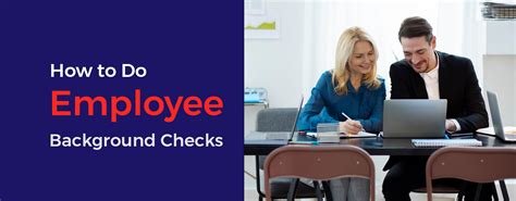 How to Do Employee Background Checks