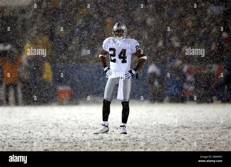 Rod Woodson stands alone in the snow wondering what happened. Picture ...