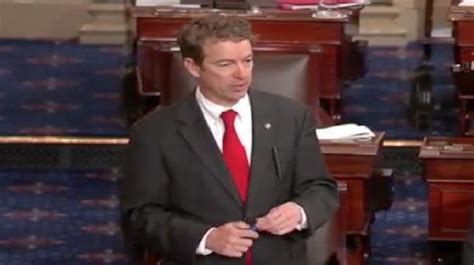 Rand Paul Filibuster: Senator Speaks For 13 HOURS Against Drone Strikes ...