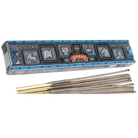 Satya Nag Champa Sai Baba Super Hit Nag Champa Incense Josh Sticks 15g