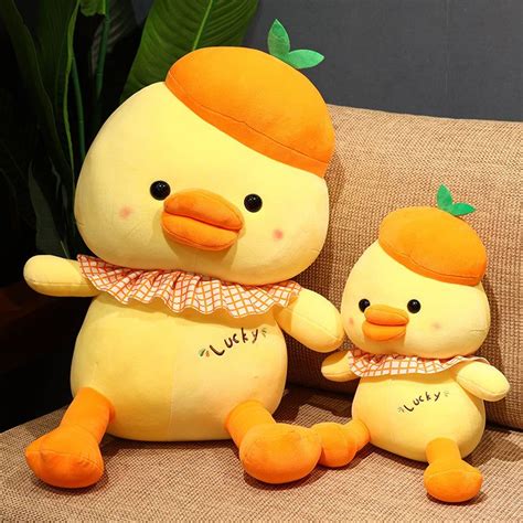 Lucky The Duck Plush Cute Stuffed Animals Lucky Dinosaur Stuffed Animal