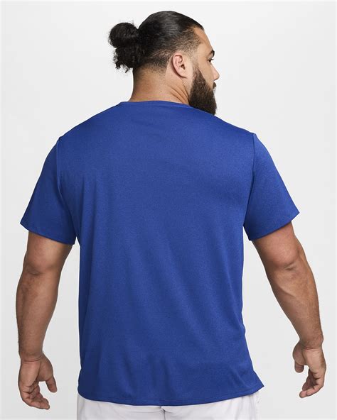 Nike Miler Mens Dri Fit Uv Short Sleeve Running Top Nike Uk