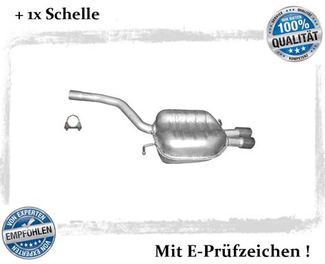 Auspuffanlage für VW Passat CC Variant 1 8 2 0 TSI FSI Auspuff