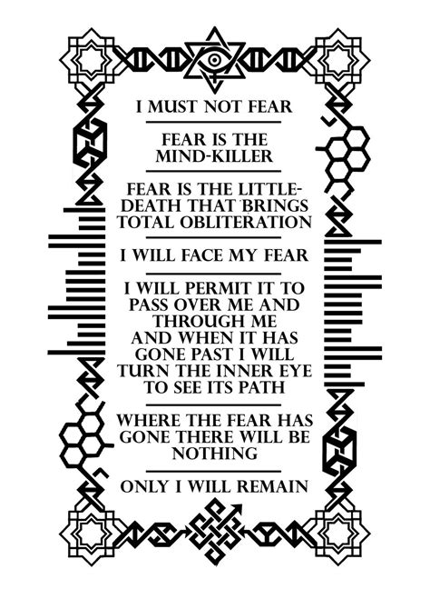 Litany Against Fear by Babymordred121 on DeviantArt