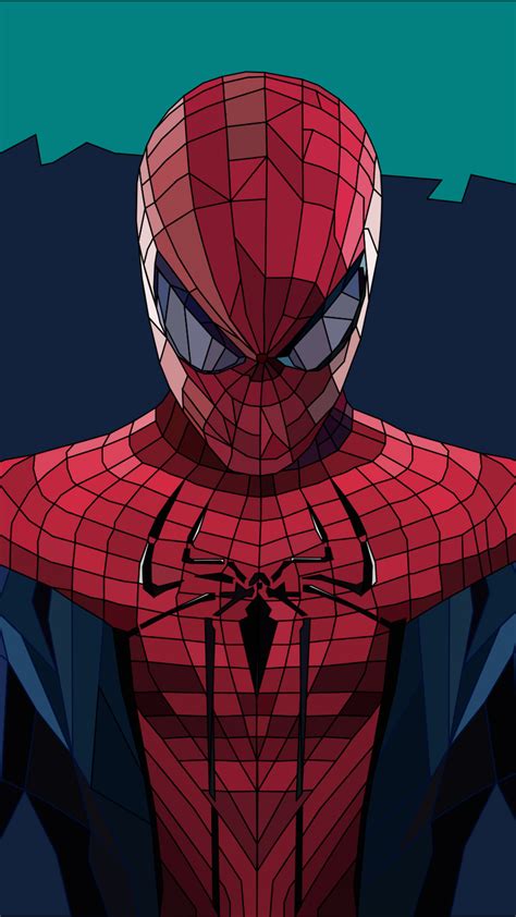 X Spiderman Low Poly Art Sony Xperia X Xz Z Premium Hd K