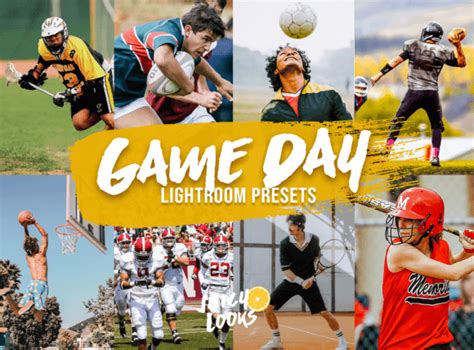 Game Day Lightroom Preset Bundle Graphic By Juicy Looks Creative