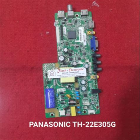 Jual MESIN TV LED MOTHERBOARD MB MAINBOARD PANASONIC TH 22E305G