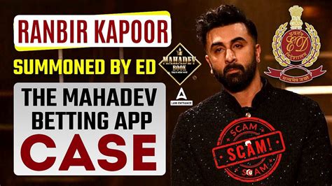 Ranbir Kapoor Summoned By Ed In Mahadev Betting App Case Youtube