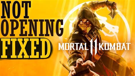 HOW TO FIX Mortal Kombat 11 X Fix Not Launching Complete 2025