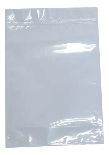 100 Bolsas Transparentes Resellables 25x33 Tipo Ziploc MercadoLibre