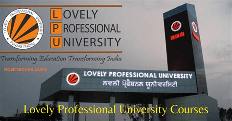 Lovely Professional University Courses 2022: Courses List, Exams, Fees