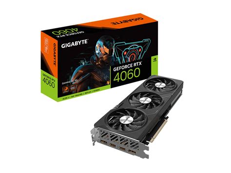 GIGABYTE NVIDIA GeForce RTX 4060 GAMING OC 8GB GDDR6 PCI Express 4.0 ...