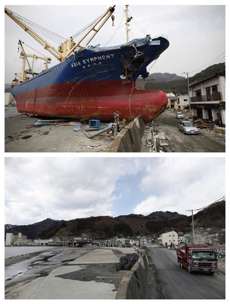 Japan Marks First Anniversary Of Tōhoku Quake And Tsunami [photos