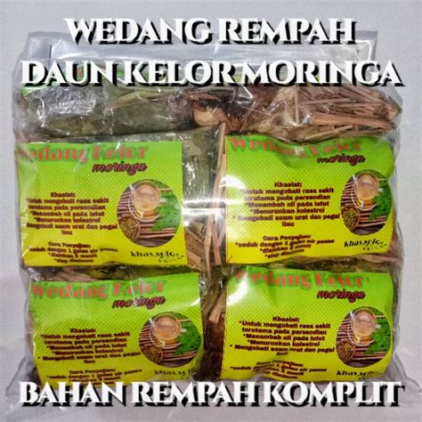 Jual 1PACK 10BKS WEDANG DAUN KELOR MORINGA REMPAH PALING KOMPLIT JSR