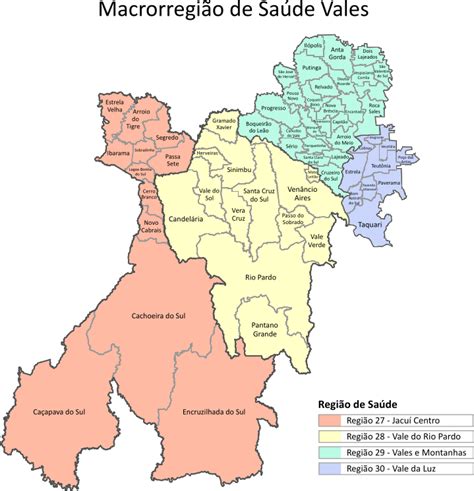 Regionalização em Saúde Secretaria da Saúde