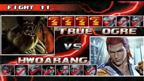 Last Fight True Ogre Vs Hwoarang Tekken Gameplay Tn Gamer