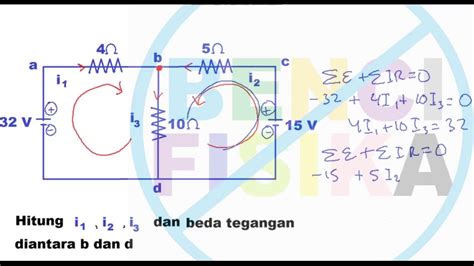 Konsep Rangkaian Listrik 2 Loop Fisika Sma Youtube