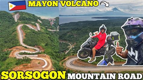 SORSOGON MASSIVE MOUNTAIN ROAD Philippines Motor Vlog In Bicol