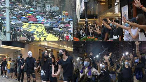 Manifestantes Con M Scaras Desaf An Al Gobierno De Hong Kong Afp