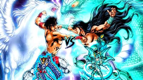 Seiya Op All Form Vs Dragon Shiryu Op All Form In Jump Force Mugen