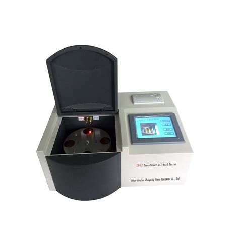 Iso Automatic Transformer Oil Testing Equipment Oil Acid Value Tester