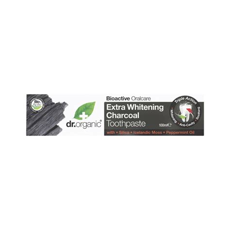 Toothpaste Activated Charcoal 100ml | WholeLife