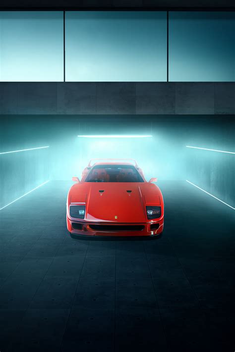 Ferrari F40 on Behance