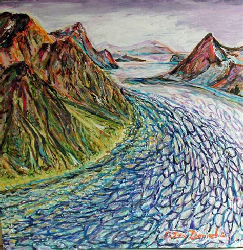 Alaska | Original Acrylic Painting By Artist Peter Daniels