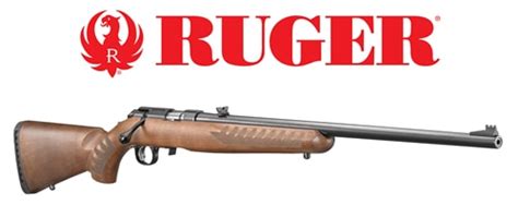 Ruger American Rimfire Rifle with Wood Stock - ArmsVault