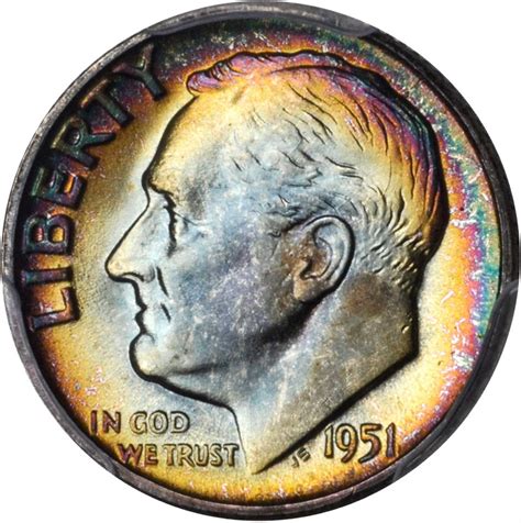 Value of 1951 Dime | Sell and Auction, Rare Coin Buyers