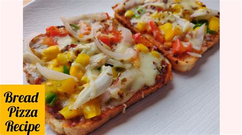 सिर्फ 5 मिनट में तवे पर बनाए ब्रेड पिज़्ज़ा Bread Pizza On Tava