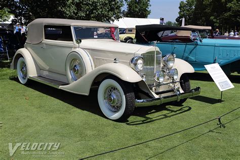 1933 Packard Model 1002 627 Convertible Victoria Pictures