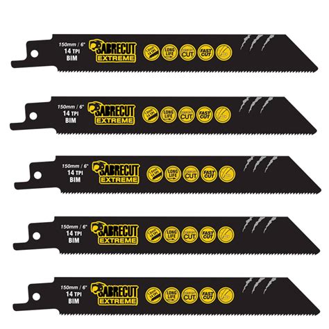 Sabrecut S Bf Mm Metal Reciprocating Sabre Saw Blades For Bosch