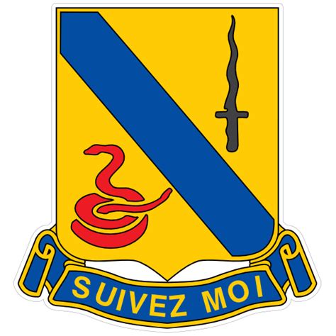 Army Th Cavalry Regiment Distinctive Unit Insignia Sticker