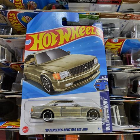 Exclusive Hot Wheels 89 Mercedes Benz 560 Sec AMG Gaurstrendy