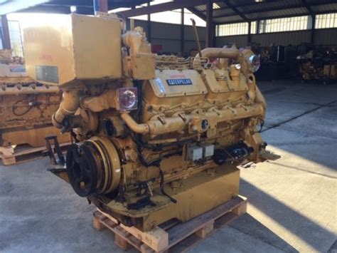 High Hour Runner Caterpillar 3412 Dit 540hp Diesel Marine Engine Item