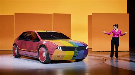 BMW Unveils Color Changing Car With Emotional Intelligence Tomorrow S